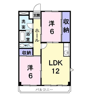 【間取り】 | ニューマリッチ谷塚 | 間取りです。