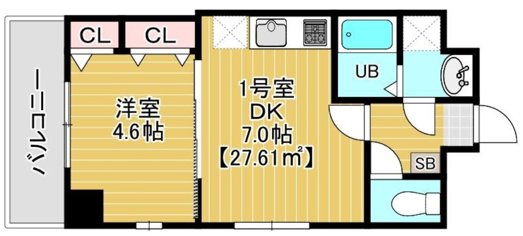 ステイビルⅡの間取り