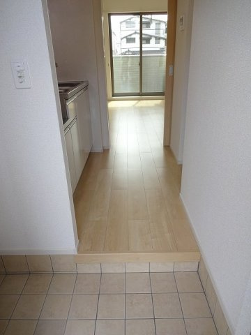 パークサイド１２番館の玄関|ゆったりとした玄関です