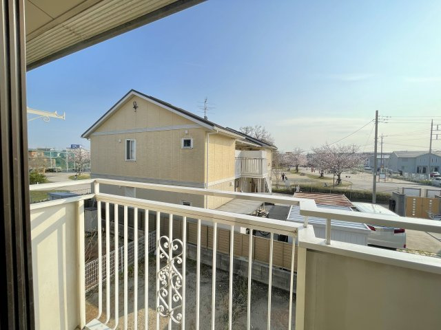 ライフタウニーB街区6号棟の展望|※同タイプ・別室の写真になります。