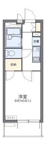 レオパレス本多二丁目の間取り