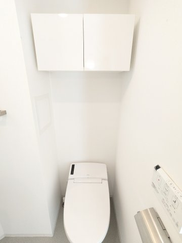 シティウォーク練馬のトイレ|落ち着いた色調のトイレです