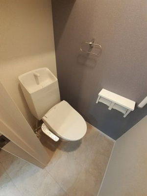 【トイレ】 | トリオⅢ | ゆったりとした空間のトイレです