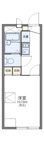 レオパレス森田２１の間取り
