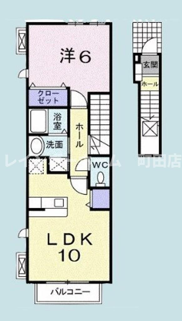 エトワール相武台※初期費用分割あと払いサービス利用可能物件の間取り