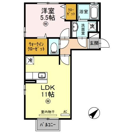 【間取り】 | アーバン宮地D