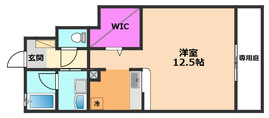 ローズフォートの間取り