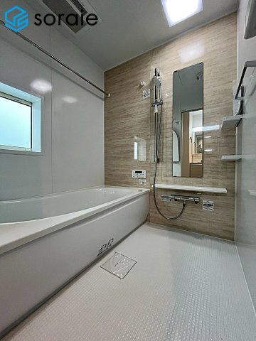狭山市水野36期　新築戸建　グラファーレの浴室|2026.8.20撮影