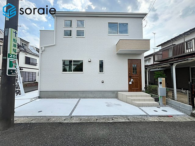 狭山市水野36期　新築戸建　グラファーレの外観|2026.8.20撮影