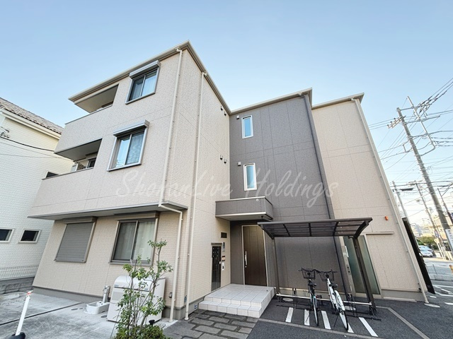 大和市大和東１丁目のアパートの外観