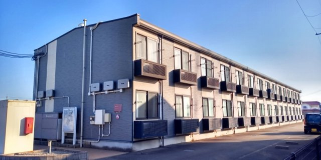 【外観】 | レオパレス岩出上野 | 外はこのようになっています