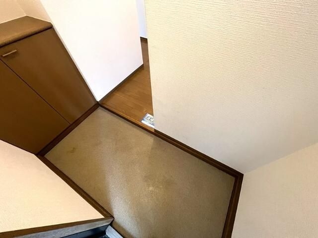 パークハイムＡ棟の玄関