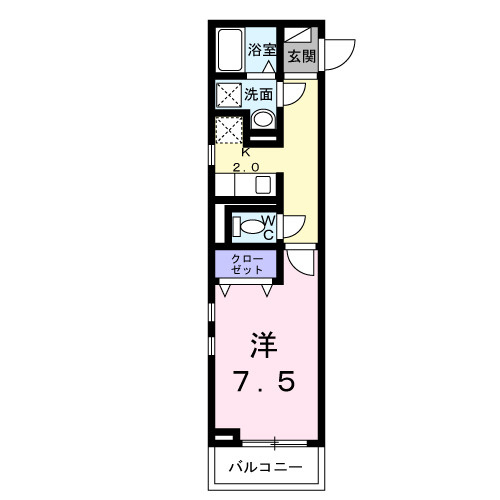 【間取り】 | ヴェリーヌ | 間取図