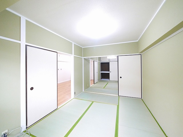 奈良パークハイツの和室|明るい和室です