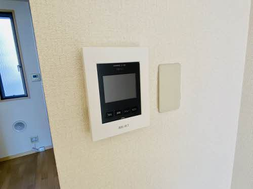 センテック新井口 B棟のセキュリティ|カメラ付きインターホンなので防犯もばっちり！