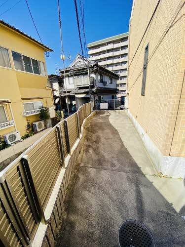センテック新井口 B棟のバルコニー|バルコニー付きです