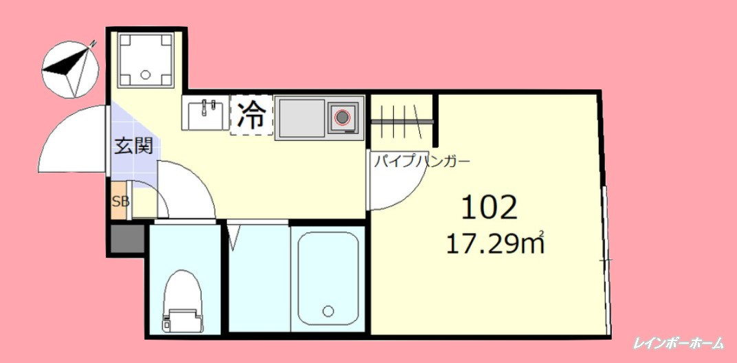 ベーネ平井の間取り
