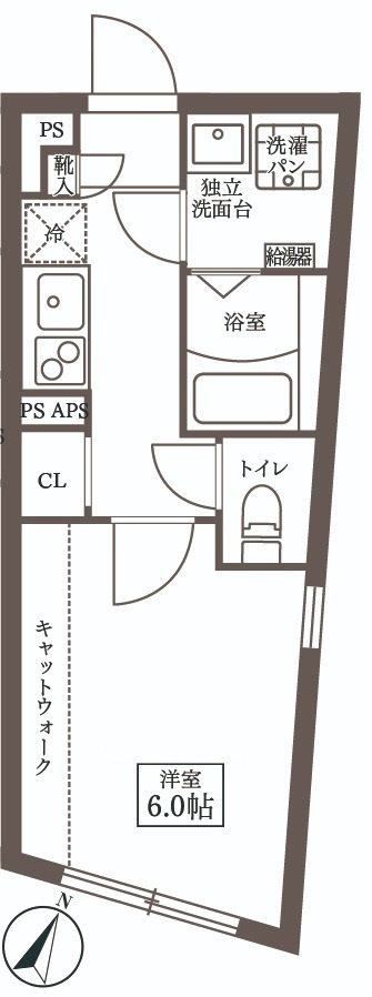 ココキューブ大泉学園の間取り