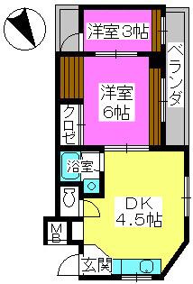 【間取り】 | 銀水ビル