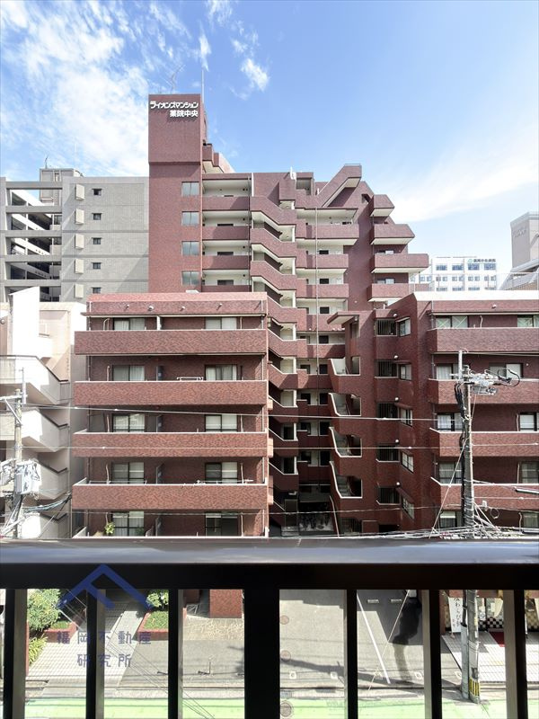 南薬院パークマンションの展望|南向きで眺望も抜けております