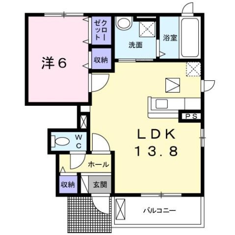 【間取り】 | マハロ　ｋ．ｓ