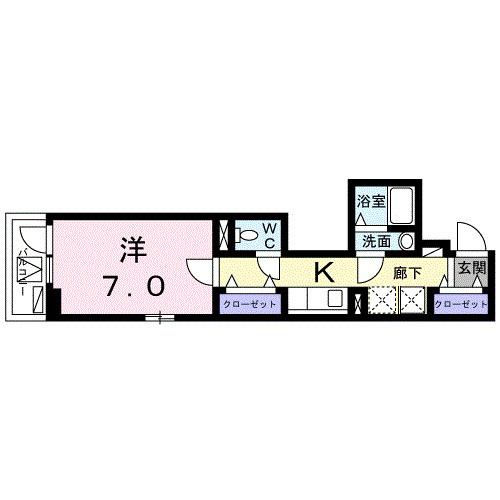 セレーノ押上の間取り