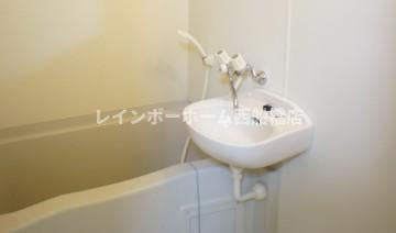 富士マンション若宮の洗面所