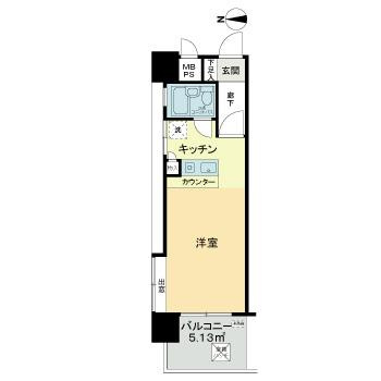 ライオンズプラザ淵野辺の間取り