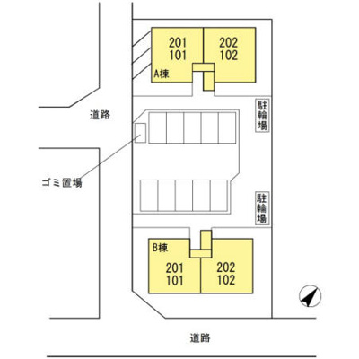【区画図】 | セジュールワイズ A棟