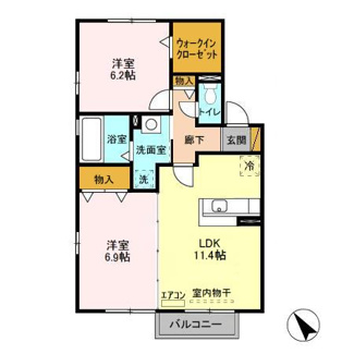 【間取り】 | バニュルスⅡ