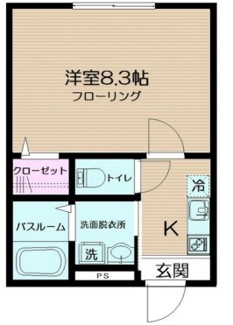 【間取り】 | シャトレバレ町屋 | 間取りです。