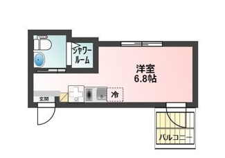 【間取り】 | Ｇｌａｎｚ柳原 | 間取りです。
