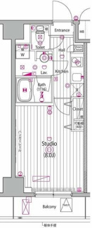 【間取り】 | ガーラ・グランディ木場 | 間取りです。