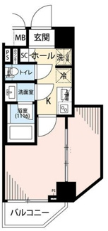 【間取り】 | プレール・ドゥーク本所吾妻橋Ⅵ | 間取りです。