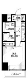 【間取り】 | プレール・ドゥーク木場駅前 | 間取りです。