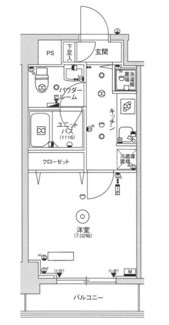 【間取り】 | スカイコートパレス大島 | 間取りです。