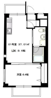 【間取り】 | ｂ’ＣＡＳＡ南砂 | 間取りです。