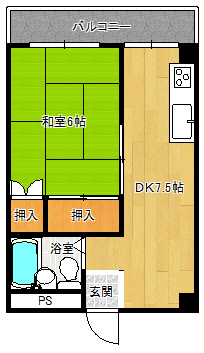 【間取り】 | ソリッソ有馬 | ソリッソ有馬(GoodHome)
