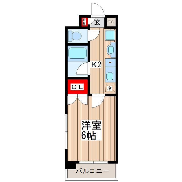 モンシェール吾妻橋の間取り