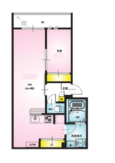 【間取り】 | ＲＥＧＡＬＥＳＴ　　北小金 | 間取りです。