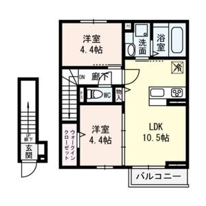 【間取り】 | フォレストパーク瀬田 | お部屋の間取りです