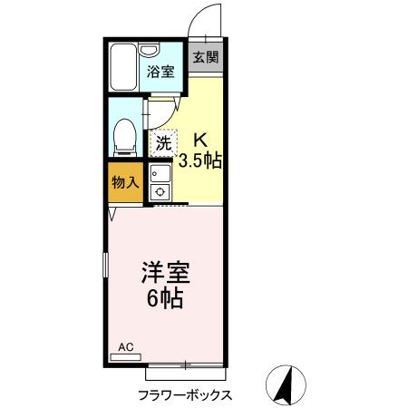 リバーシティの間取り