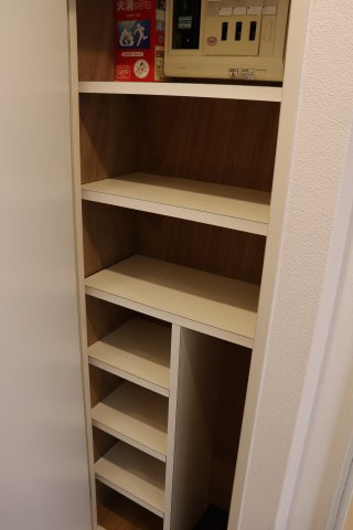 ﾃﾝｸﾞｯﾄﾞ片江の収納|こまごまとしたものを収納できそうですね