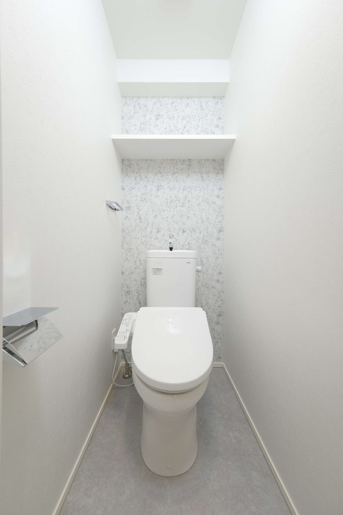 エンクレスト香椎参道のトイレ|コンパクトで使いやすいトイレです