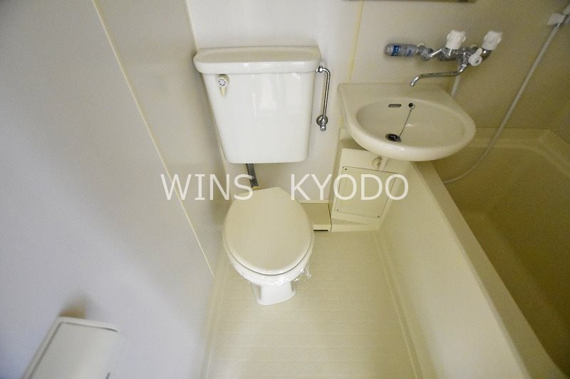 世田谷区桜１丁目の賃貸マンションのトイレ
