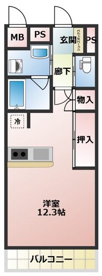 【間取り】 | エソール陽東