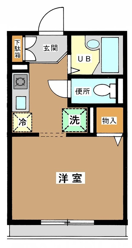 メゾン・ド・ヴェール の間取り|間取りです。