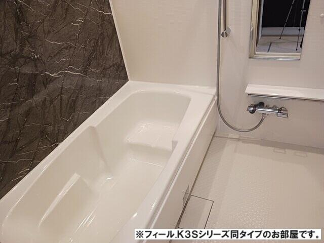 町田市三輪町のアパートの浴室|施工会社パース