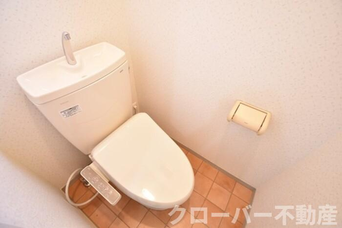 コーポラスＹ.Ｏ 北棟のトイレ|温水洗浄暖房便座