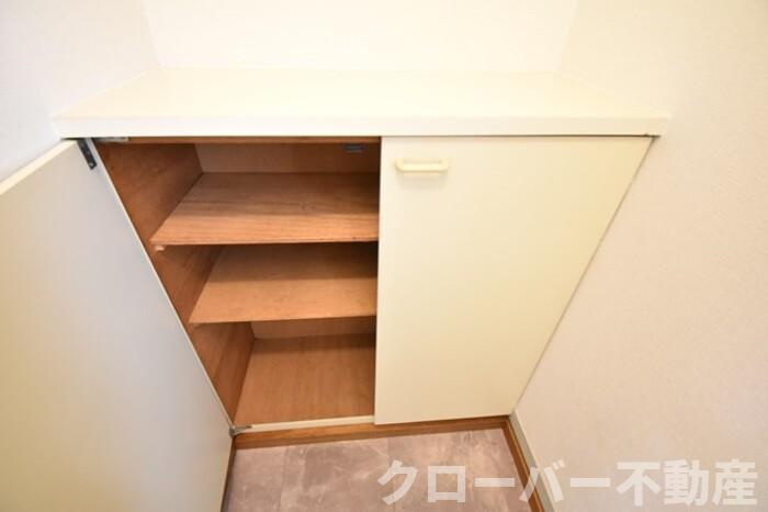 コーポラスＹ.Ｏ 北棟の設備|シューズボックス（カウンタータイプ）